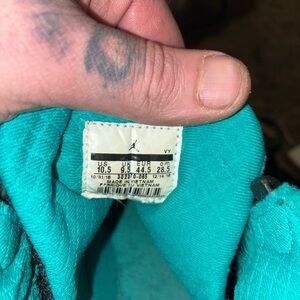 Teal Sneakers with Logo